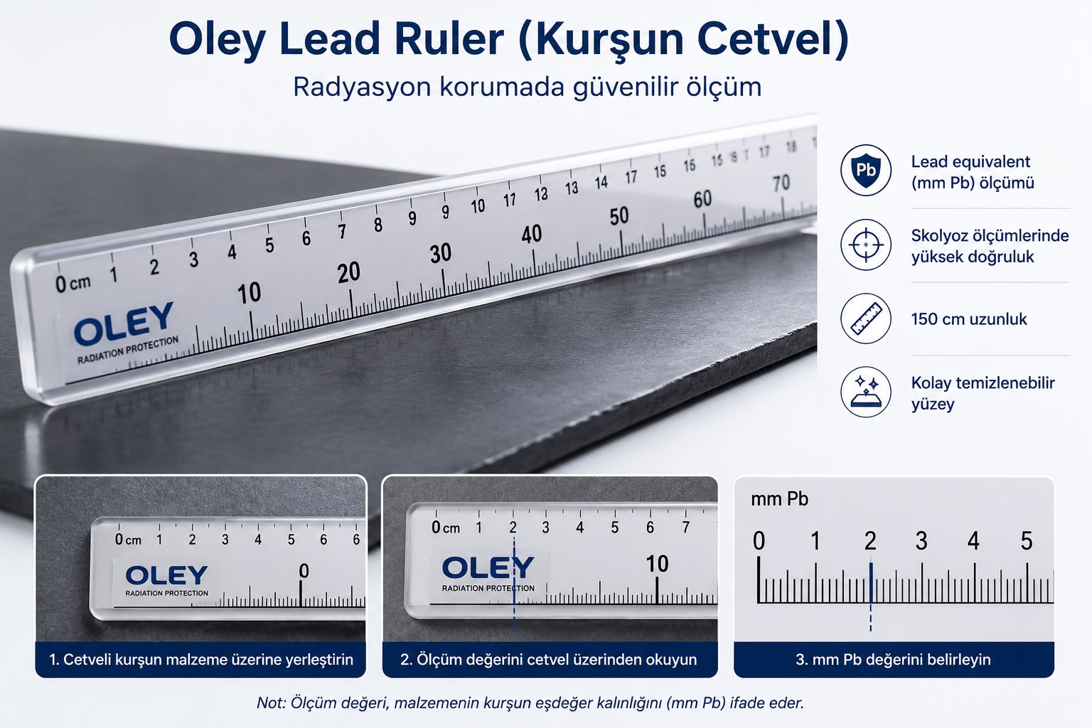 Scoliosis Lead Ruler