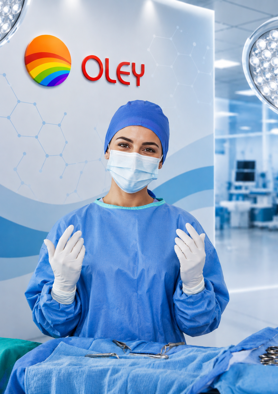 Sterile Reinforced Surgical Gown ürün görseli